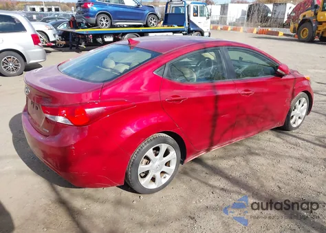 2011 Hyundai Elantra Limited (Ulsan Plant) z USA, uszkodzony, nr VIN KMHDH4AEXBU159448